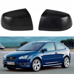 2005-2008 Ford Focus Mattmust K&uuml;ljeuksepeegli Katted (Vasak parem) Right side - Carbon Fiber Pattern