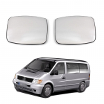 Soojendusega tahavaatepeegli klaas 1996-2003 Mercedes-Benz Vito W638 jaoks Heated Left Side