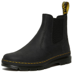 dr. Martens Nahast Vabaaja Mugavad Pooldeeni Chelsea Saapad Unisex Saapad Must 26002001 36