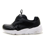 Puma Disc Blaze Nahast Mugavad L&ouml;&ouml;gisummutusega Toetavad Keskmise S&auml;&auml;rega Elustiili Vabaajajalatsid Unisex Vabaajajalatsid Must Valge 361979-01 36