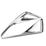 Auto ABS Kroom S&uuml;sinikkiust Tagumine Udutulede Kaitseraua Valguse Kate Sisekate Toyota C-HR CHR 2016-2021 Tarvikutele Style2 white