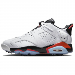 Air Jordan 6 Retro Low Golf 'White Infrared' Jordan DV1376-106 38.5