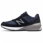 New Balance Naiste 990v5 Valmistatud USA-s 'Navy Silver' Naiste Tossud W990NV5 37