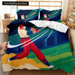 Spordi Voodipesukomplekt Taekwondo Kaitsetehnikad Spordipraktika Voodipesu Aikido Karate Judo Queen King Pol&uuml;ester Tekikott EU single(135x200cm)