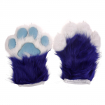 Hundikoer Rebaste K&auml;pp K&uuml;&uuml;s Kindad Kost&uuml;&uuml;mi Tarvikud Cosplay Loomakarvad Kohev Palus T&auml;iss&otilde;rmega Labakindad Fursuit T&auml;iskasvanutele 6