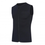 Meeste kalipso pealmine osa 3mm neopreenist kalipso vest esiluku, varrukateta pealmine osa, termiline sukeldumisvest surfamiseks, snorgeldamiseks M must