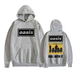 Rock Band O-Oasis Roll with It Tour 2025 Huppar Meeste Vintage Pikkade Varrukatega Moodne Dressipluus Hip Hop Popmuusika Pullover Kapuutsiga L gray