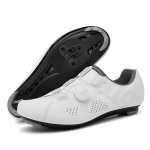 Unisex jalgrattasaapad v&auml;ljas m&auml;giratta maanteeratta saapad mood jalgrattapood naiste/meeste maanteeratta jalgratta iselukustuvad kingad hingavad 45 must/hall v&auml;rv