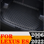 Veekindel Auto Pakiruumi Matt AUTO Tagumine Pakiruumi Vaip K&otilde;rgete &Auml;&auml;ristega Kaubakate Matt Liner Sobib Lexus ES Seeriale 2006 Brown