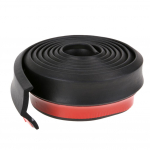 1,5/2,5M Pehme must kummist p&otilde;rkeraua automaatne v&auml;limine eesmine p&otilde;rkeraua huulekomplekt ar kaitseraua kaitsmed v&auml;lisliistud p&otilde;rkeraua huule 1.5m A