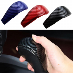 ABS carbon fibre for Ford Ranger Raptor Everest Endeavour 2015 - 2018 + Gear Head Shift Knob Protection Cover 15-18 BLACK