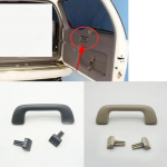 Auto sisemus tagumise pagasiruumi tagaluugi k&auml;epide Toyota Land Cruiser Prado 120 Lexus GX470 jaoks 2 pcs gray cover