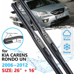 Auto esipuhasti harjad KIA Carens Rondo UN 2006 2007 2008 2009 2010 2011 2012 esiklaasi esiklaasi aknad autole Right Hand Drive