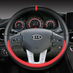Mikrofiiber nahast auto roolikatete komplekt Kia Sportage 3 2011-2014 Kia Ceed Cee'd 2010-2012 Auto tarvikud punane
