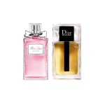 Dior Miss Dior Rose N'Roses Eau de Toilette And Dior Homme Eau de Toilette Set 50ml + 50ml