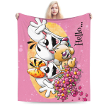 Diddli laul ja s&otilde;nad kaisutekk lastele flanellist visketekk magamistoa jaoks pehme soe kvaliteetne voodikate s&uuml;nnip&auml;evakingitus 30x40in