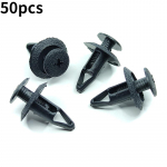 50pcs Mud Flaps Plastic Rivets Bumper Fender Fixing Clips For Nissan nissan qashqai tiida leaf pathfinder note Mazda 3 6 cx5