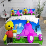 3D prinditud k&otilde;ikuv ja elav voodipesukomplekt padjap&uuml;&uuml;ri, tekikattega Voodi Tekikate Pehme Kuninganna Kuningas Suurus Voodipesu Kodu &Uuml;he Twin Padjap&uuml;&uuml;r EU Single(135*200cm)3pcs