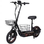 FreeBoy H14 Folding Electric Scooter, 36V 10Ah Battery, Detachable Basket must
