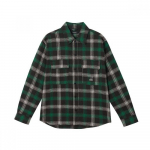 Kangol Flannel Check Shirt Dark Green 7067 XL