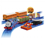 Takara Tomy Plarail Thomas GOGO Thomas Thomas ja Annie Clarabelle ja S&otilde;brad Rong Vanusele 3+ ja Komplekt, M&auml;nguasi,