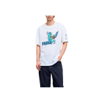 Puma X Monster Hunter Wilds Koost&ouml;&ouml; Drycell Fw25 Niiskust eemaldav Kiiresti kuivav L&otilde;tv l&otilde;ige &Uuml;mmargune kaelus L&uuml;hikeste varrukatega T-s&auml;rk Unisex Topid 636486-52 XS white