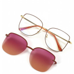 2-in-1 magnetiline klips-myopia kassisilma p&auml;ikeseprillid naistele pimestamisvastased s&otilde;iduprillid daamide moodsad arvutiprillid Original Lenses