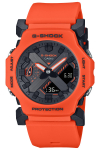 Casio Valmistatud biomassist Oranž G-Shock Meeste k&auml;ekell, GA-2300FL-4AJF, Plastik,