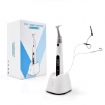 2-in-1 Traadita 6 hambaarst:1 endoskoopiline mootor, sisseehitatud juuretipu lokalisaator, endodontiline juurekanali ravi t&ouml;&ouml;riist EU Plug valge