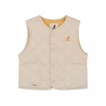 KANGOL KIDS Kerge polsterdatud vest Elevandiluu Sa 0a01 Ivory/110