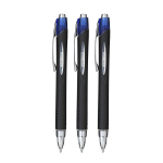 Uni-ball Jetstream SXN210 1,0 mm rullotsaga pastapliiats Sinine korpus Sinine tint Pakk 3 tk kontori, kodu ja kooli kasutuseks