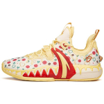Anta GH2 Slip Resistant Abrasion Resistant Low top Performance Basketball Shoes Men's Yellow White Red 112131103-7 45