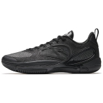 Anta Cushioning Slip Resistant Abrasion Resistant Low top Basketball Shoes Men's Black 112521605-2 39