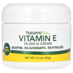 NaturesPlus, E-vitamiini kreem, 30 000IU, 63g (2,2 untsi)