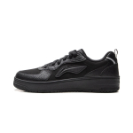 Li Ning Tianji Soft Slip Resistant Cushioning Abrasion Resistant Low top Skateboard Shoes Men's Black AGCV341-5 39.5