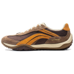 BADMARKET x Li Ning Xingliu Cushioning Balance Lightweight Rebound Low top Casual Shoes Unisex Hazel Brown Gold Brown AGLV096-2 37.5