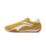 Li Ning Film TURBO Slip Resistant, Abrasion Resistant, Lightweight Low top Casual Shoes Men's Yellow White AGLV127-4 39.5