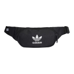 Adidas Originals Klassikaline Suure Logoga P&otilde;hiline Pol&uuml;ester Risti Keha Rindkere V&ouml;&ouml;kotid Unisex kotid Must DV2400 Pure Black