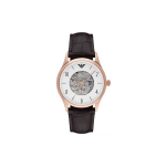 Emporio Armani Mehaaniline S&uuml;damekell Automaatne Mehaaniline Liikumine Valge sihverplaat Meeste kellad AR1920 Regular Watch Box