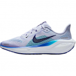 Nike Air Zoom Pegasus 41 GS Ghost Football Grey Deep Night Blue Void FN5041-004 32