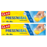 2 tk GLAD Seal mitmeotstarbelist toidukilet 140 x Press'n (30cm 43.4m)