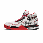 Nike Flight Legacy Crack Coverage Support K&otilde;rgust suurendavad K&otilde;rged Vintage Korvpallijalatsid Meeste Punane Valge BQ4212-100(Team861-) 39