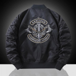 T&ouml;&ouml;riiete jope Air Force Ma1 pommitaja jakk Meeste tikitud pesapallivormi jope M