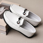 Nahast Meeste Vabaajajalatsid Libisevad Hingavad Meeste Mokassiinid Mugavad Jalutusk&auml;igukingad Kerged Meeste S&otilde;idujalatsid Zapatos Hombre 39 valge