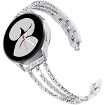 22mm 20mm Naiste Teemant K&auml;ev&otilde;ru Rihm Samsung Galaxy Watch 7 6 5/Pro 4/6Classic Rihma jaoks 40mm 44mm 45mm 42mm 43mm 47mm Active 2 22mm h&otilde;be