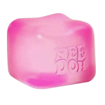 Schylling Needoh Nice Cube sensoorne fidget-kuubik stressileevendus pehme kuubik &auml;revusevastane pigistatav ese fookuse jaoks ADHD-ga inimesed