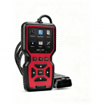 V519 OBD2 skanner - K&auml;eshoitav s&otilde;idukikontrolli ja veadiagnostika tester koos reaalajas andmete, aku testiga ja muuga - USB-toitega punane