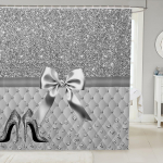 H&otilde;bedase s&auml;raga k&otilde;rged kontsad Du&scaron;ikardin Glamuurne Vibu Teemantdisain Vannitoa Sisustus Linane180X230 W230H180(CM)-1 Pcs
