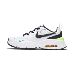 Nike Air Max Fusion Cushioning Abrasion Resistant Breathable Low top Running Shoes White Black Green Pre school CJ3825-103 28 white