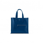 Montblanc &uuml;hev&auml;rviline teralise pinnaviimistlusega vasikanahast kott Meeste kott Kesk&ouml;&ouml;sinine 130056 Basic Set (Bag+Dust Bag)